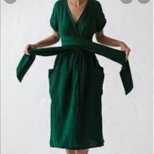 BRAND NEW Cottagecore Long Midi Wrap Dress